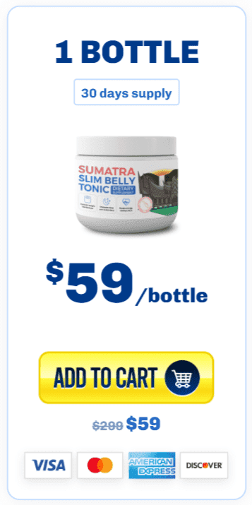 Sumatra Slim Belly Tonic 1 Bottle